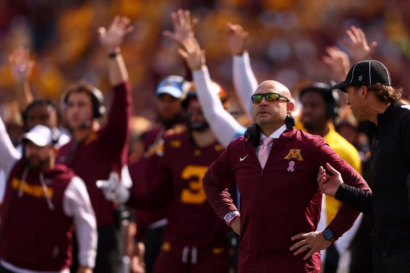 Gophers Coach Fleck's Conservative Playbook Questioned