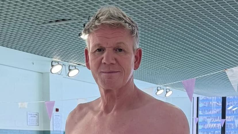 Gordon Ramsay Channels Olympic Son-in-Law