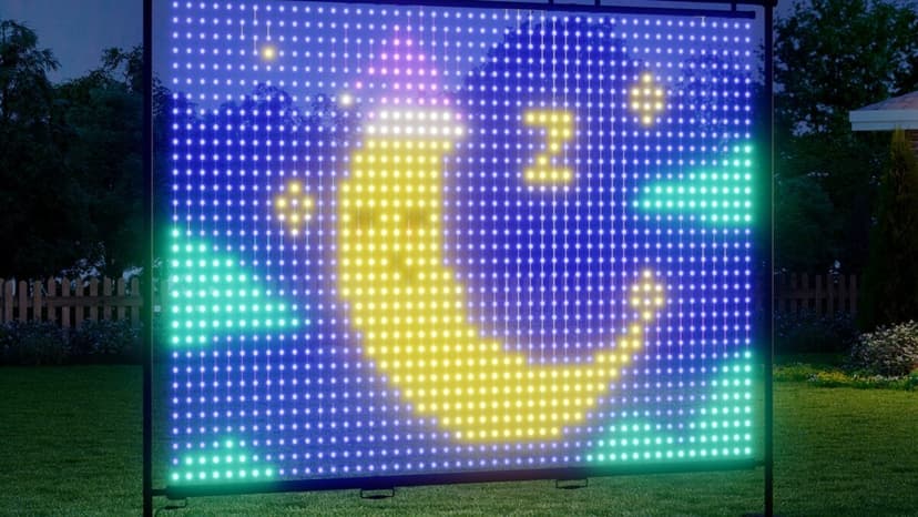 Govee Lightwall: AI-Powered Outdoor Light Show for $450