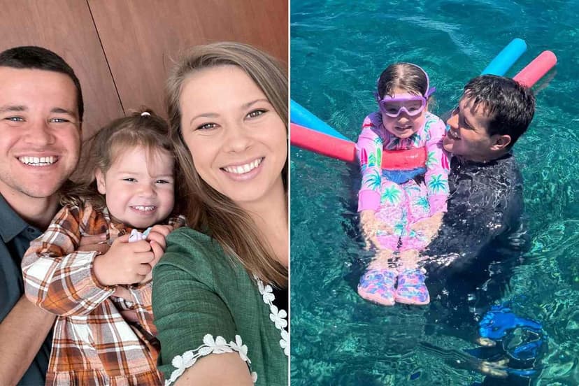 Chandler Powell Shares Daughter Grace's First Great Barrier Reef Swim