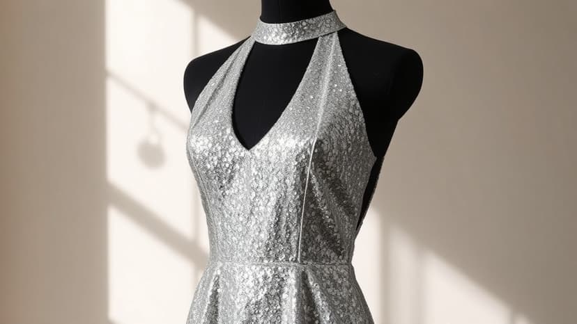 Grace Tame Dazzles in $1,695 Silver Mini Dress