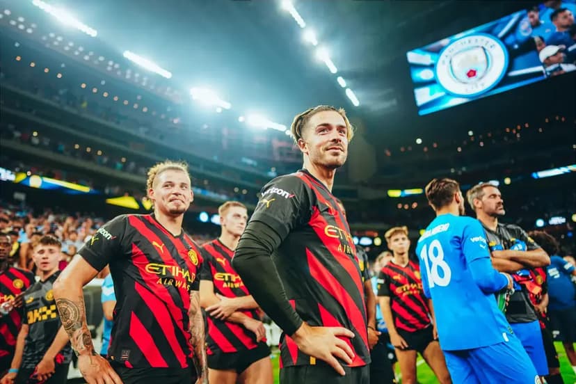 City stars Grealish, Phillips train intensely for new manager