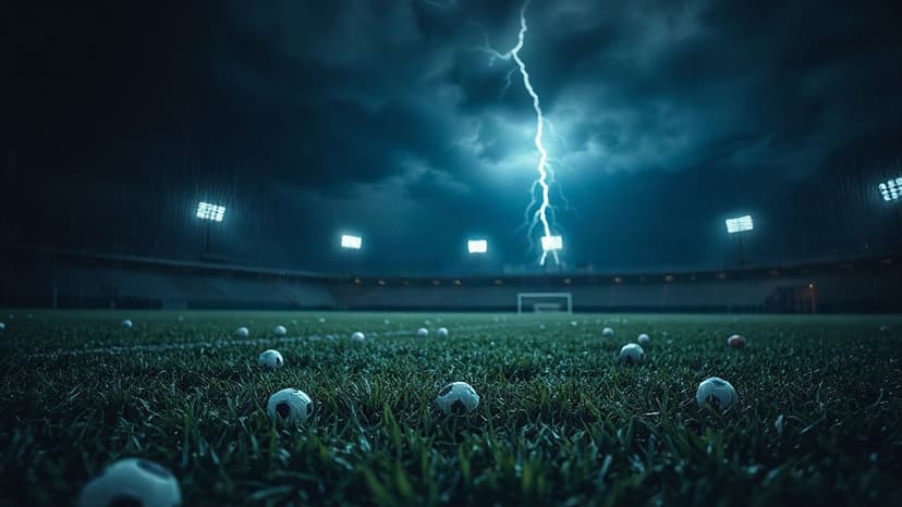 Lightning Delay: Great Danes vs. Bulls Game Kicks Off Late