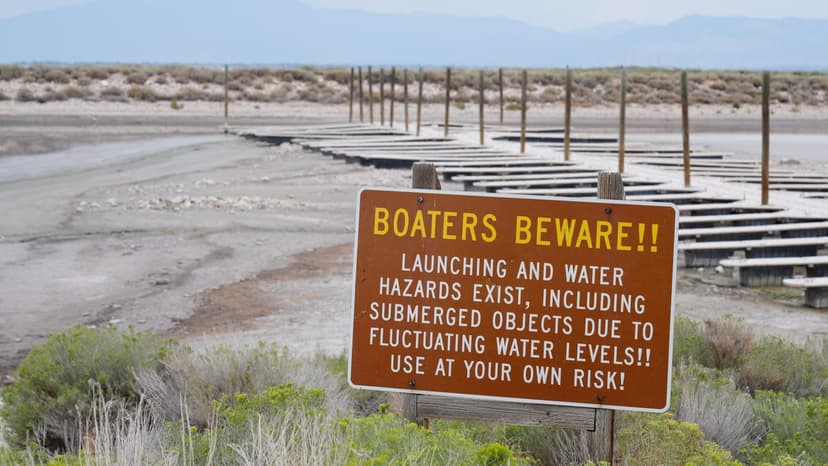 Great Salt Lake Shrinks: Olympic Dream in Peril?