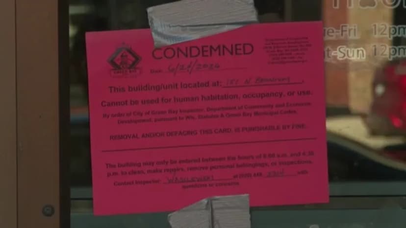 Roof Collapse Threatens Green Bay Animal & Women's Shelters