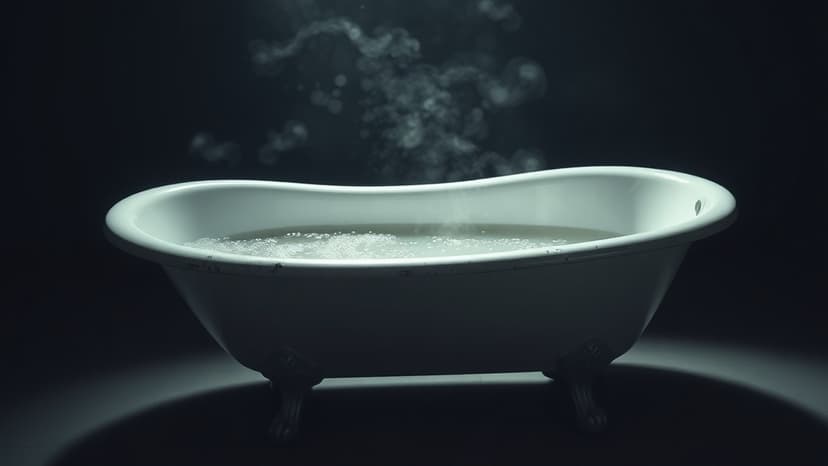 Greg James Bathes After Grueling Charity Cycle