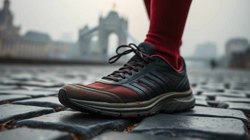 Grieving Dad Runs London Marathon for Lost Wife & Son