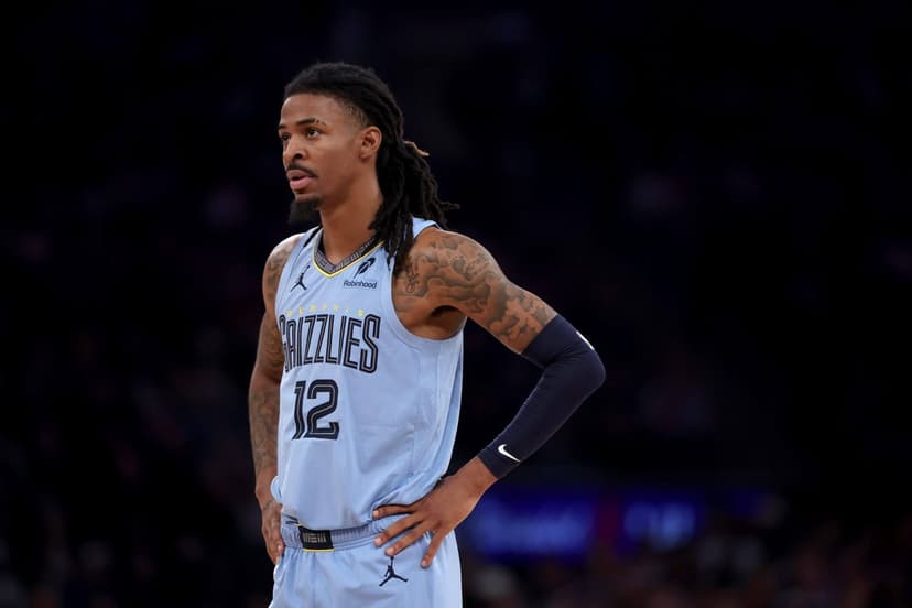 Grizzlies Star Morant Sidelined Again with Calf Injury