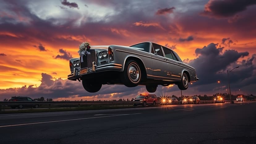 Wedding Chaos: Groom Booked for Highway Blockade