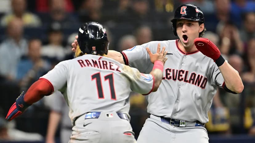 Guardians Shock Rays in ALDS Opener