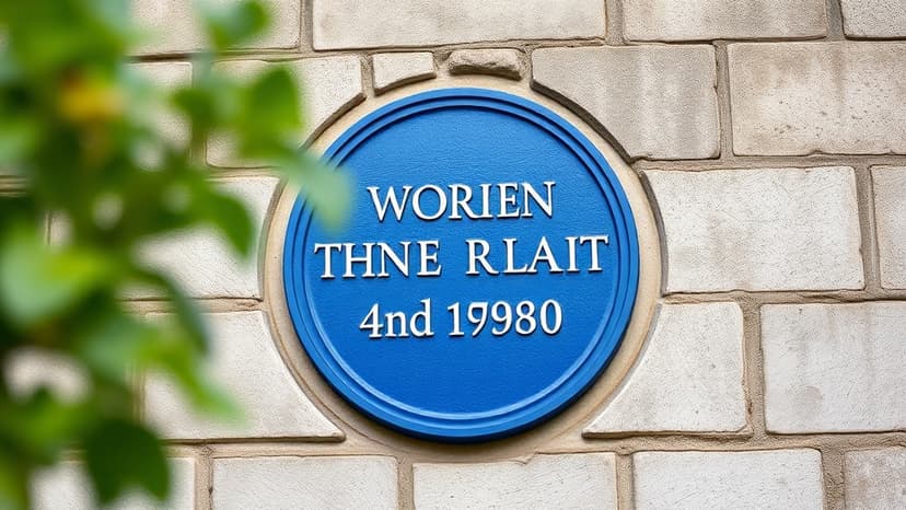 Guernsey Honors Gay Artist David Robilliard with Blue Plaque