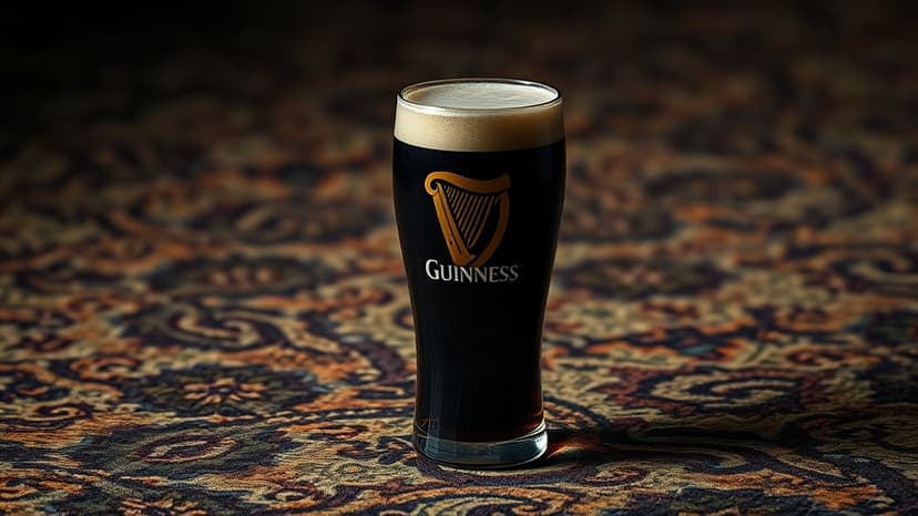 Guinness Goes Luxury: Pub Carpet Fashion for £1295