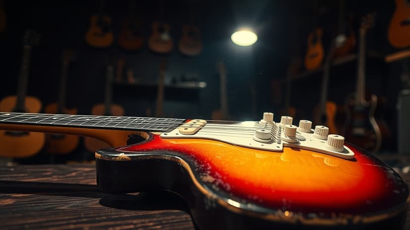 Guitar Shop's Final Farewell: Customers Flock for Last Goodbye