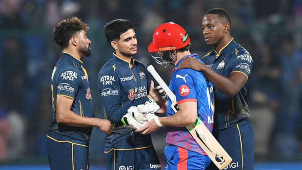 Gujarat Titans Secure First Points in Tense Finish