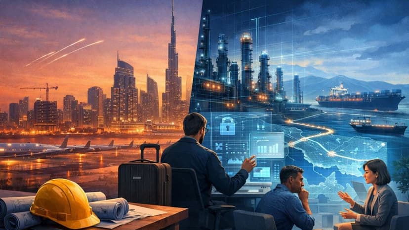 Crisis Fuels Gulf Job Market: Risk Roles Surge, Mega-Projects Slow