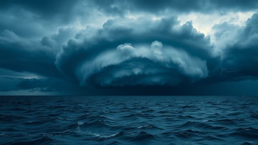 Gulf System Nears Cyclone Status