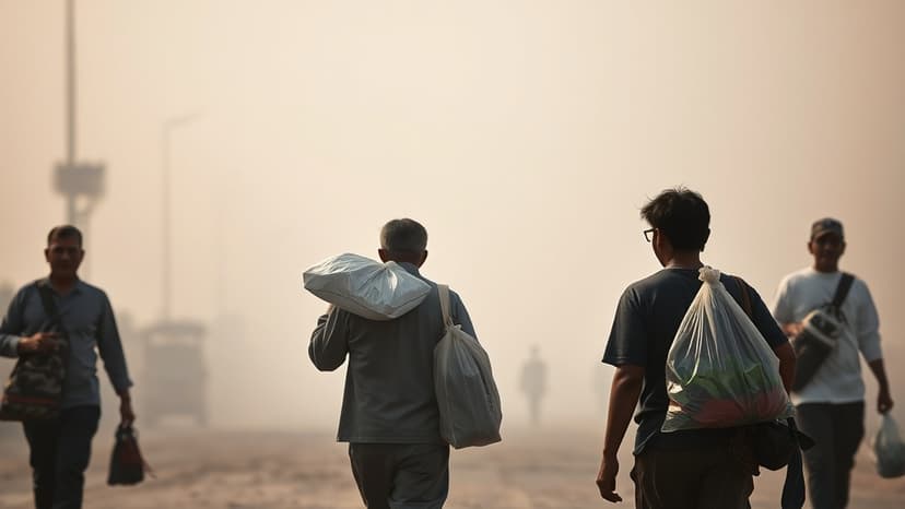 Gurgaon Air Quality Hits 'Very Poor' Alert!