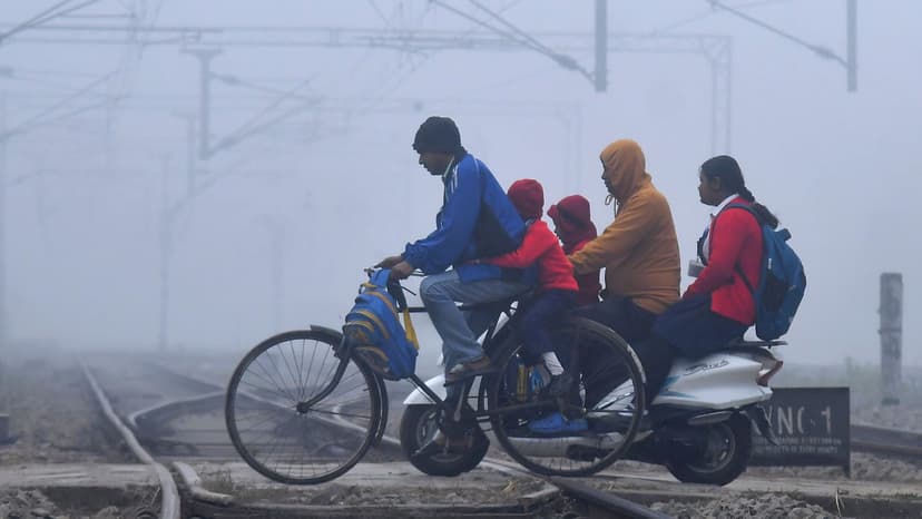 Gurgaon Freezes: Near Zero Temps Shock NCR