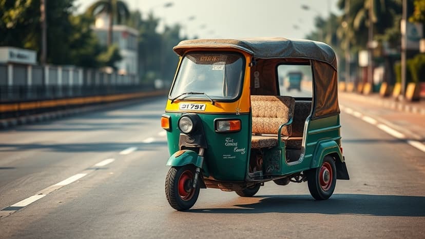 Autorickshaw Crash Kills Two in Gurgaon