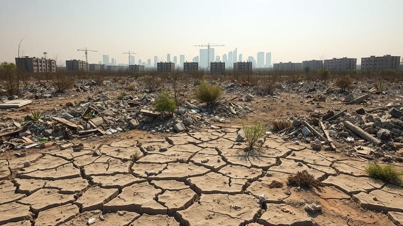 Gurgaon's Urban Forest Collapses into Dumpyard