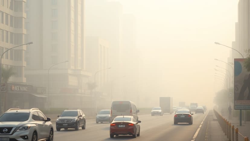 Gurugram Chokes on Smog, Fire Adds to Woes