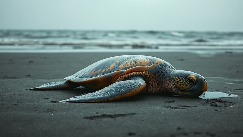 Gwadar Coast Choked by Toxic Oil Spill