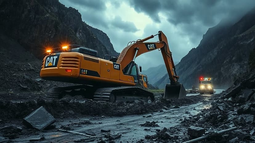 Mudslide Rescue Intensifies Amidst Perilous Conditions