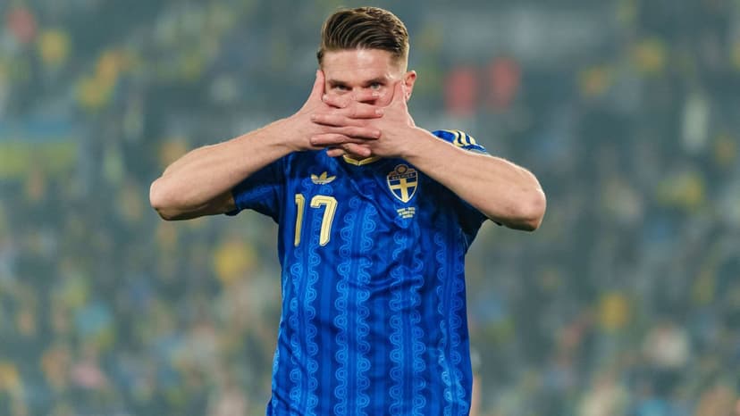 Gyökeres Hat Trick Dumps Ukraine, Fuels Sweden's World Cup Dream