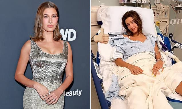 Hailey Bieber Nervous After Mini-Stroke, Hospitalization