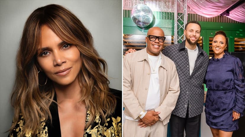 Halle Berry & Steph Curry Unite for Unscripted Content
