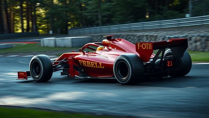 Hamilton Pushes Ferrari for Belgian GP Win