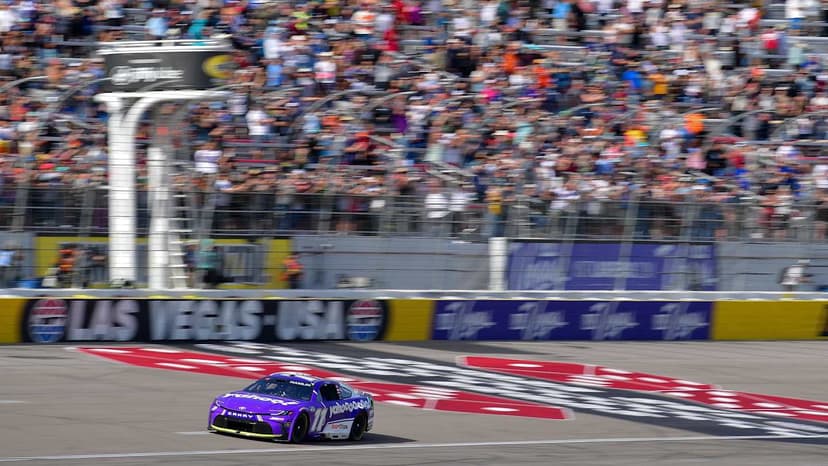 Hamlin races to 4th in points after Vegas win