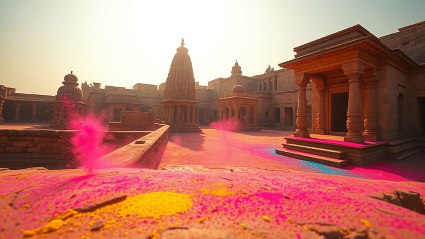 Hampi Shines: Holi Festivity Unites Tourists and Locals