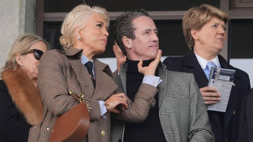 Hannah Waddingham Debuts New Boyfriend at Races
