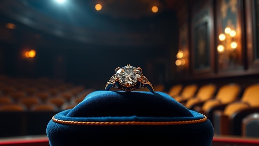 Surprise Proposal on Broadway!