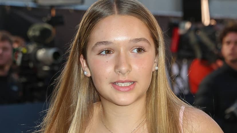 Beckham's Daughter Harper Embraces Viral Ear Seeding Trend