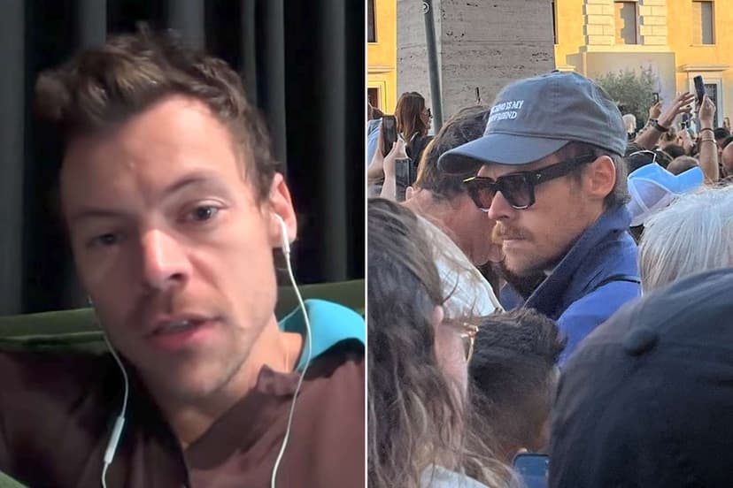 Harry Styles' Vatican Haircut Surprise