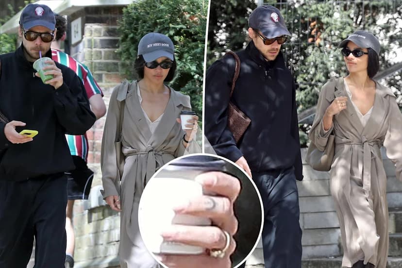Zoë Kravitz Sports Giant Ring; Harry Styles Romance Heats Up