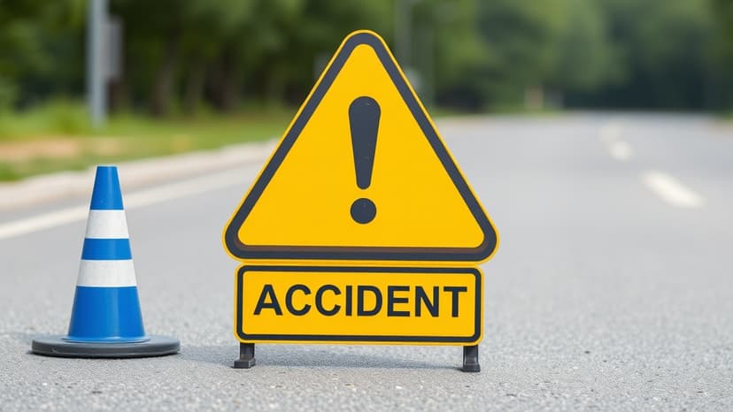 Bus Overturns After Car Incident, 15 Injured