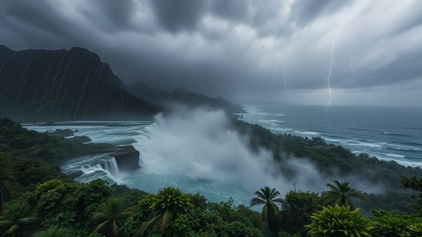 Hawaii Drenched: 2 Trillion Gallons of Rain Fall