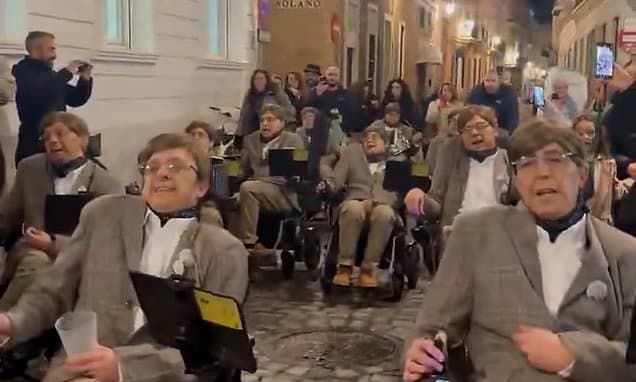 Hawking's Spirit Soars in Spanish Carnival Act