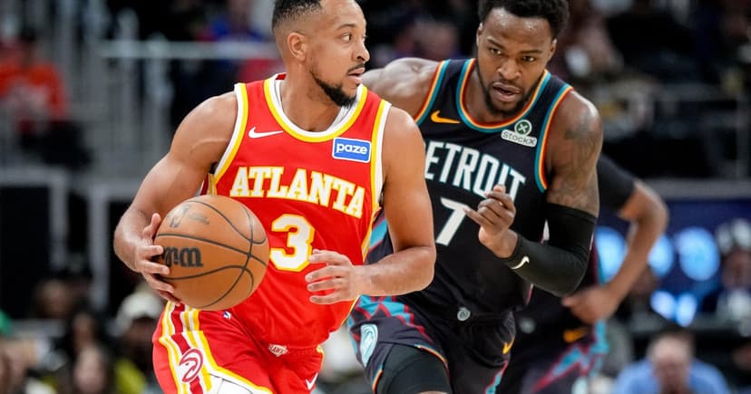 McCollum's Heroics Lift Hawks Past Pistons in OT