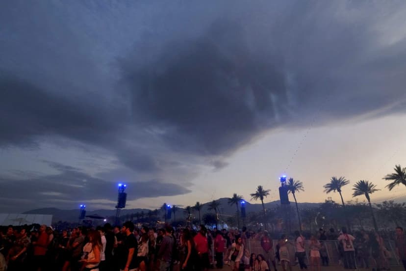 Coachella Grounds Dance Fest Shut Down by Lightning