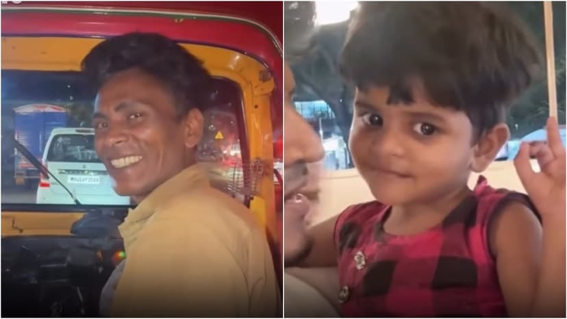 Father's Love: Sleeping Child in Auto Wins Hearts