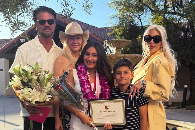 Heather Locklear & Lorenzo Lamas: Graduation Celebration