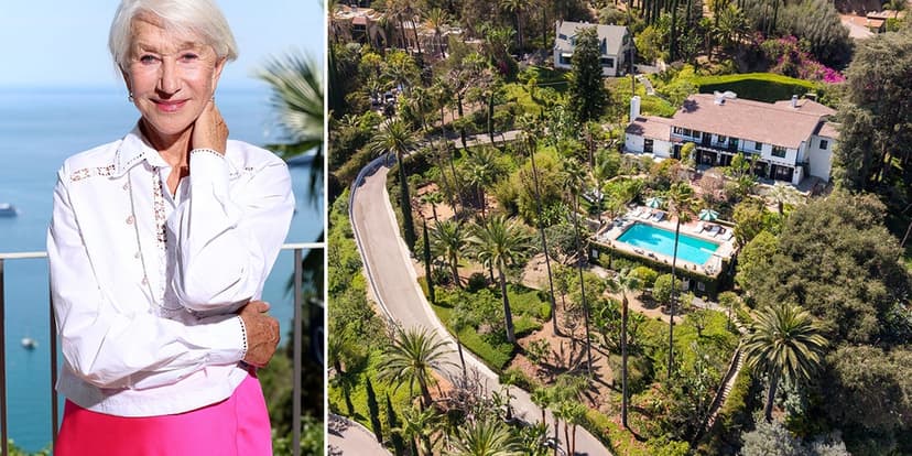 Helen Mirren Lists Historic Hollywood Estate for $12M