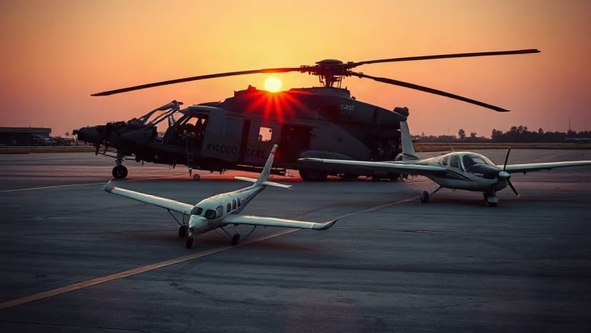 Chopper & Plane Crash: Pilot was Emergency Physician