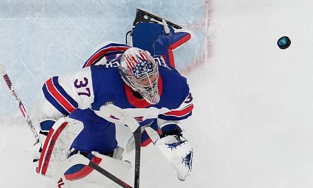 Hellebuyck Shines: U.S. Goalie Dominates Olympic Ice
