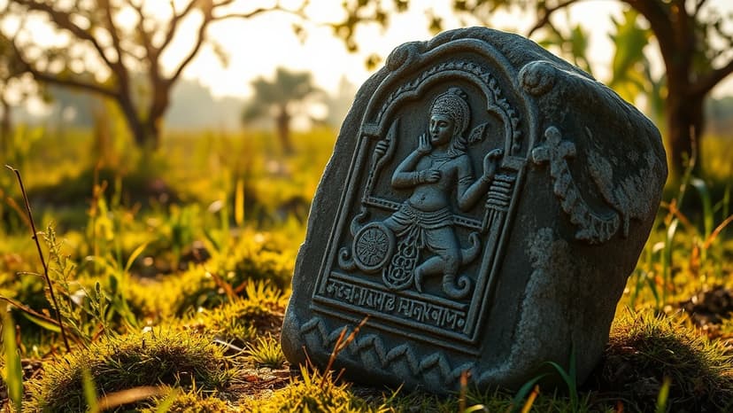 Schoolgirl Uncovers Ancient Hero Stone