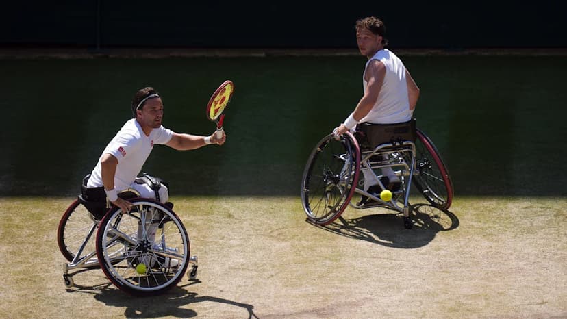 Hewett & Reid Claim 7th Wimbledon Wheelchair Doubles Title